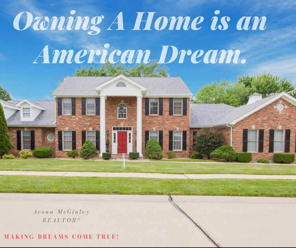 a home is an american dream.  Call Arona McGinley 727-422-9340 for information on homes in Tampa Florida